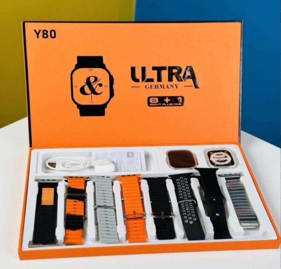 Y80 Ultra Germany Smartwatch With 8+1 Strap